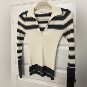 Bailey/44 knit blouse size small